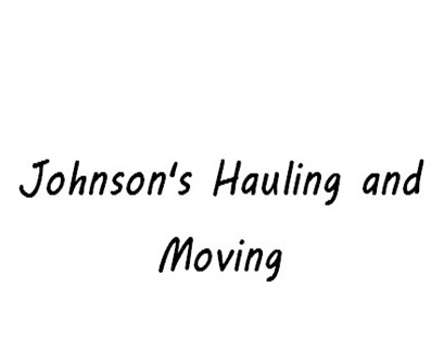 Johnson's Hauling and Moving company logo