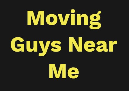 Moving Guys Near Me
