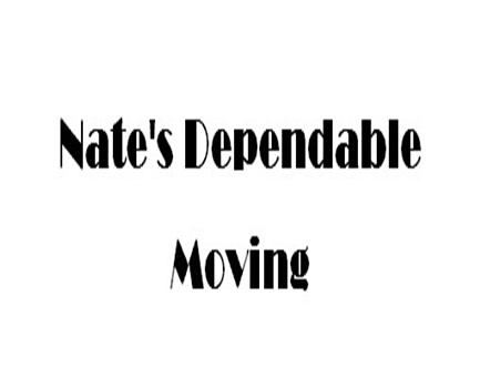 Nate's Dependable Moving company logo