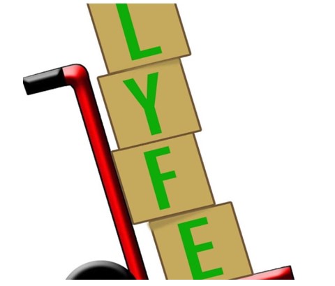 The LYFE Movers company logo