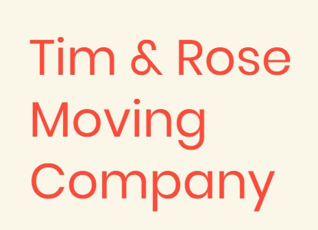 Tim & Rose Moving company logo