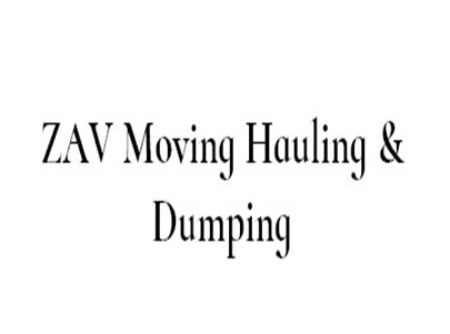 ZAV Moving Hauling & Dumping company logo
