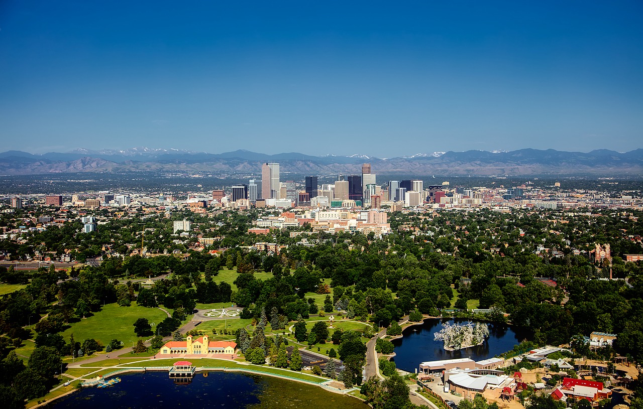 Denver city skyline