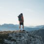 A man hiking after moving from California to Colorado.