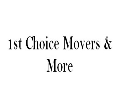 1st Choice Movers & More company logo