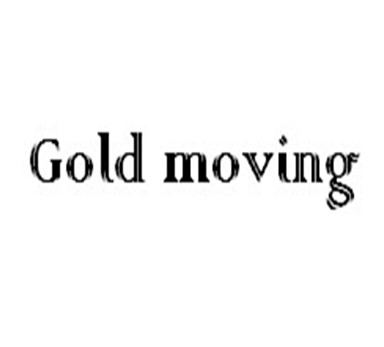 Gold moving company logo