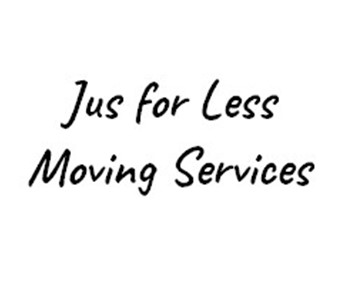 Jus For Less Moving Services company logo