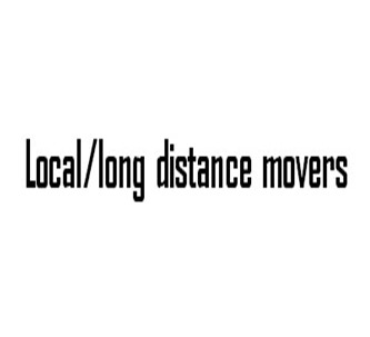 Local/long distance movers company logo