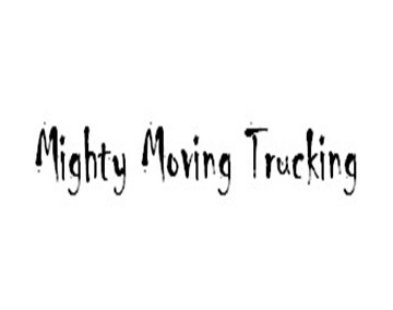 Mighty Moving Trucking company logo