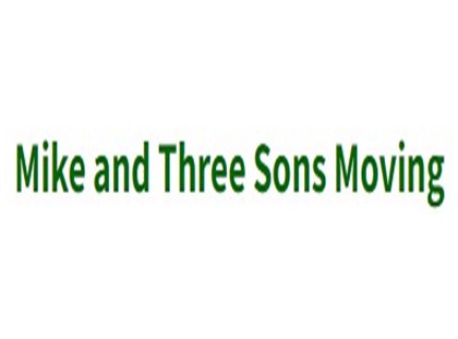 Mike and Three Sons Moving company logo