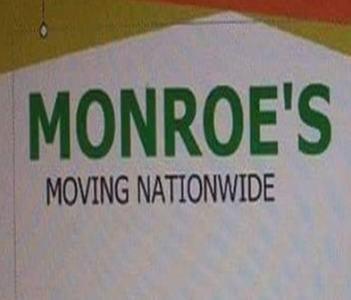 Monroe's moving company logo