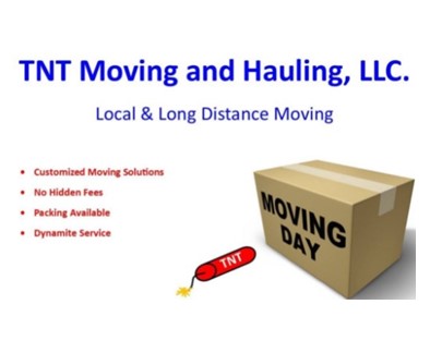 TNT Moving & Hauling company logo