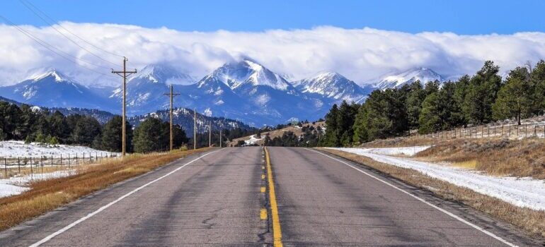 A road in Colorado