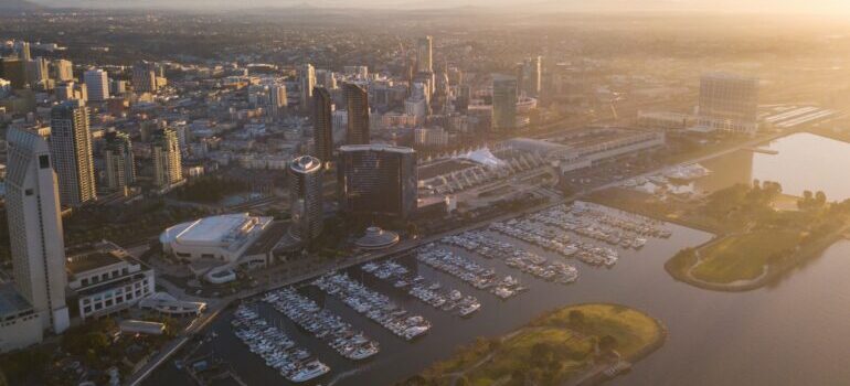 San Diego aerial view 