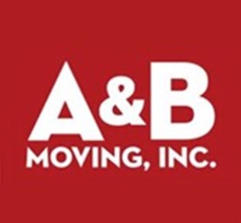 A & B Moving company logo