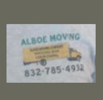 Alboe moving company company logo