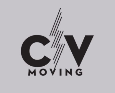 CV Moving company logo