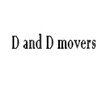 D and D movers company logo
