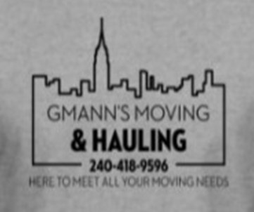 Gmann's Moving and Light Hauling company logo