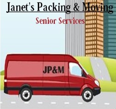 Janet's Packing & Moving company logo