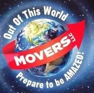 Out Of This World Moving company logo