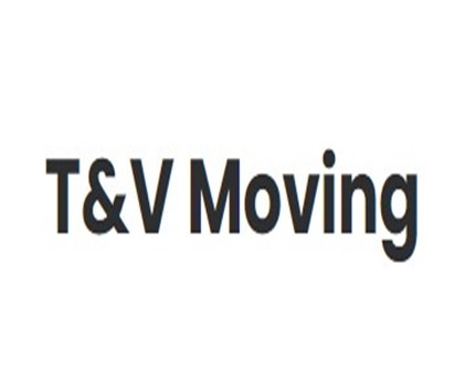 T&V Moving company logo