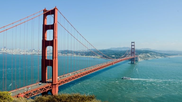 Golden Gate Bridge.