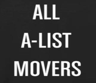 All A-List Movers company logo