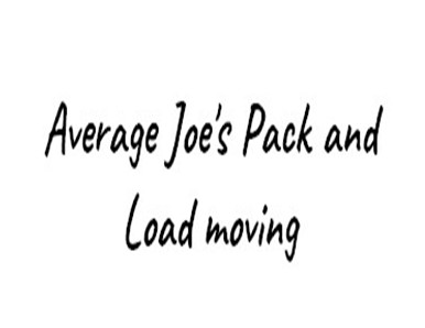 Average Joe's Pack and Load moving company logo