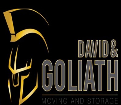 David & Goliath Moving company logo