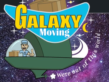 Galaxy Moving company logo