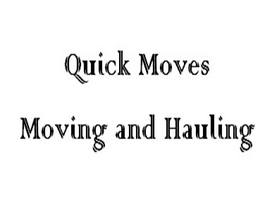 Quick Moves Moving and Hauling company logo