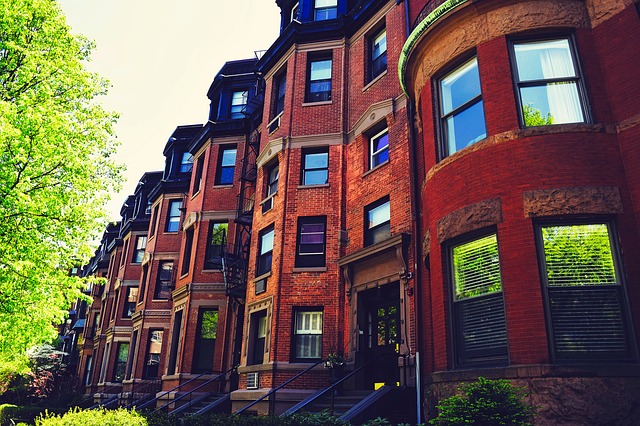 residential area in Boston