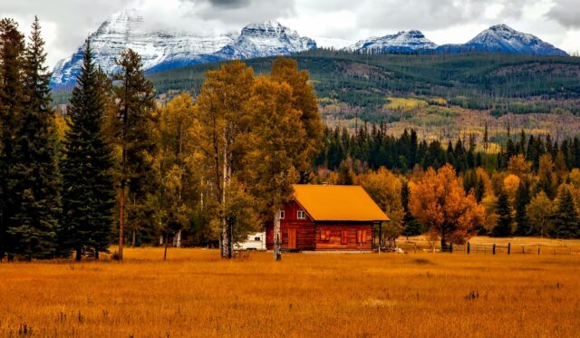 The state of Colorado landscape.