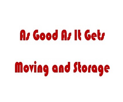 As Good As It Gets Moving and Storage company logo