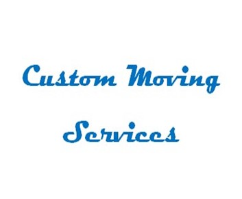 Custom Moving Services company logo