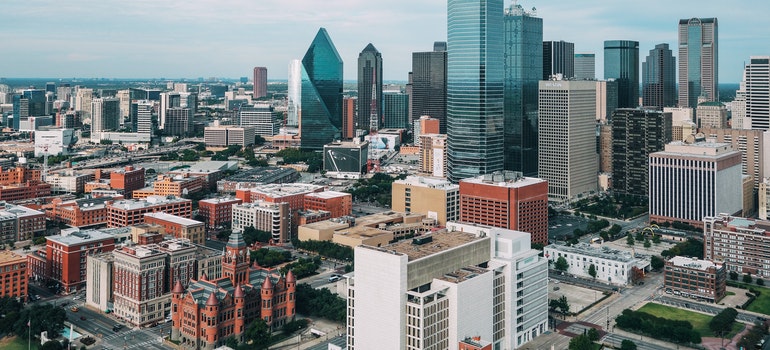 the aerial view of dallas the most affordable city to move to