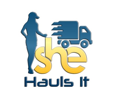 sHe Hauls It Moving company logo