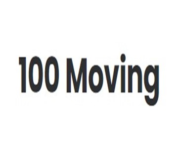 100 Moving company logo