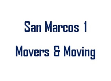 San Marcos 1 Movers & Moving company logo