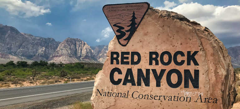 Entrance to Red Rock Canyon