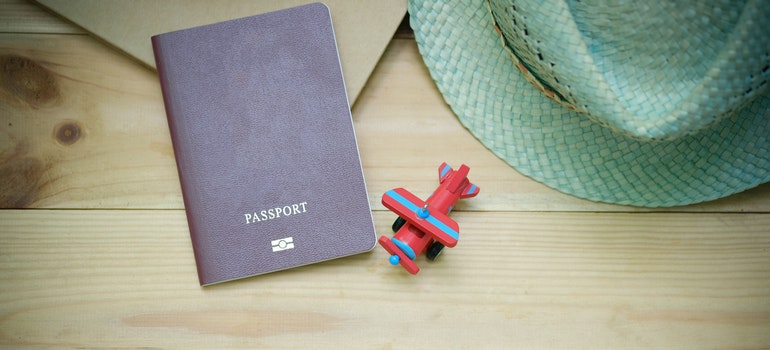 Passport as one of the Necessary documentation for moving overseas.