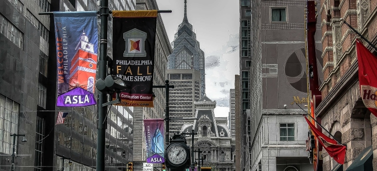 a street in Philadelphia