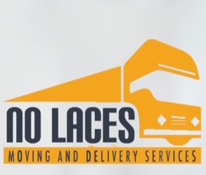No Laces Moving company logo