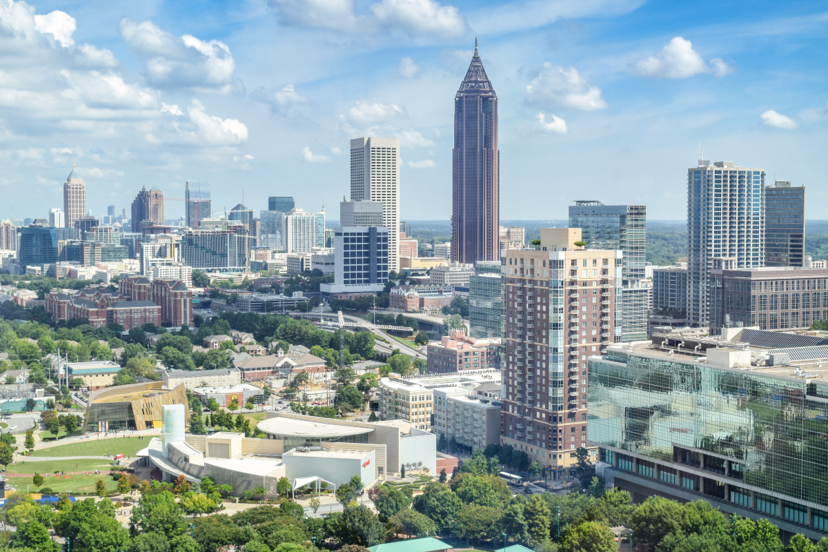 Skyline of Atlanta,GA