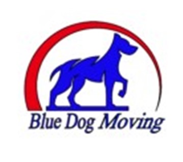 Blue Dog Moving company logo