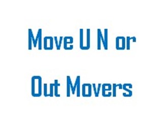 Move U N or Out Movers company logo