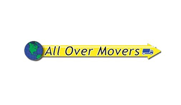 all over movers company logo