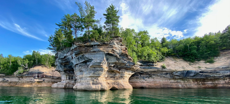 Rocks National Lakeshore on Lake Superior