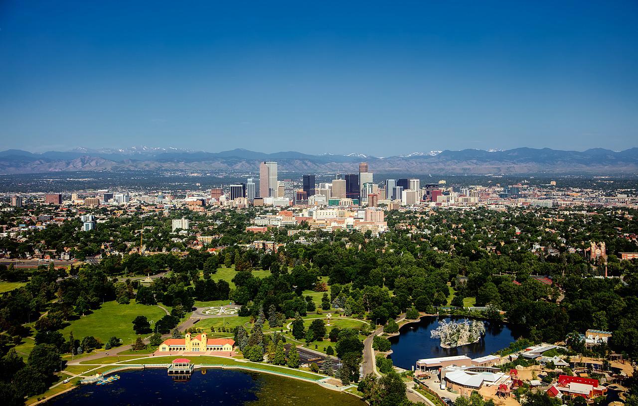 Denver, the capital city of the state where you might live after moving from Georgia to Colorado.